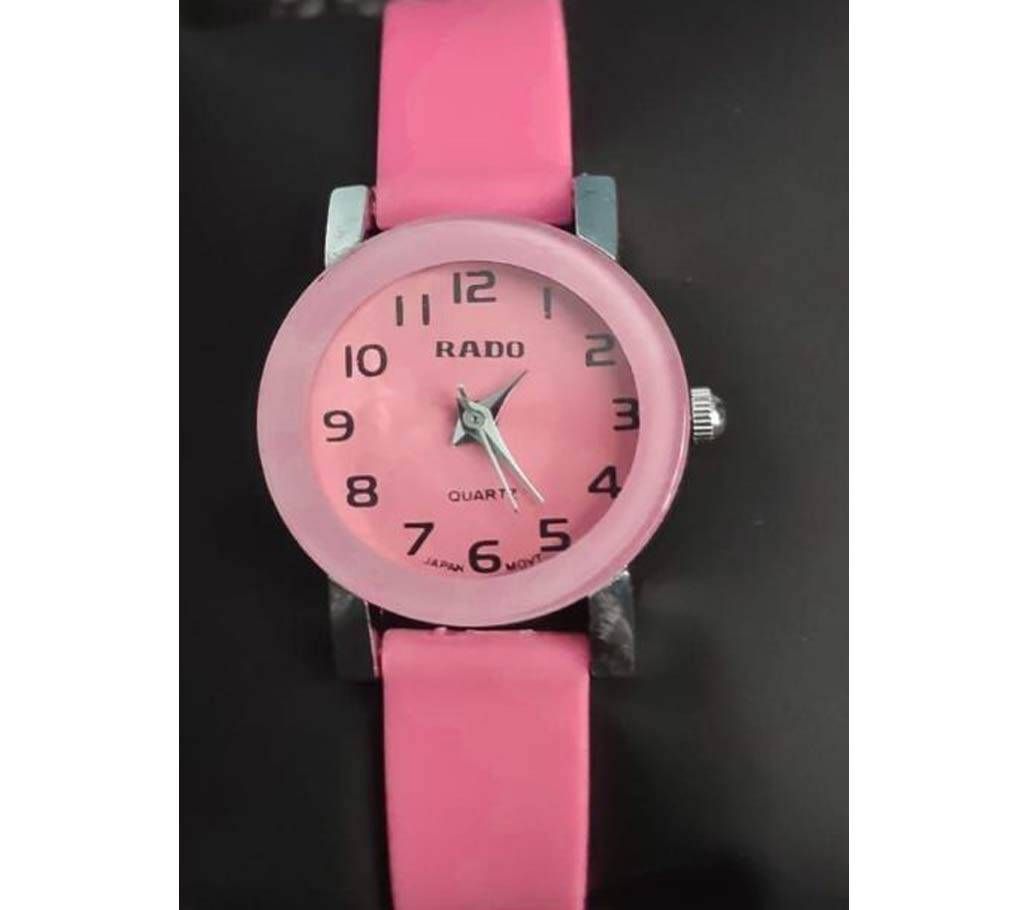 Stainless Steel Quartz watch for Women - Rad 01 - Pink - B24