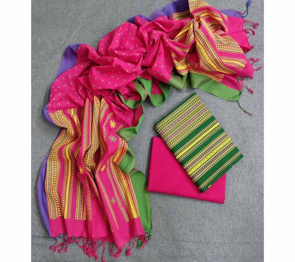 Homemade Tat Original Cotton Multi Color Deshi Shalwar Kameez-51