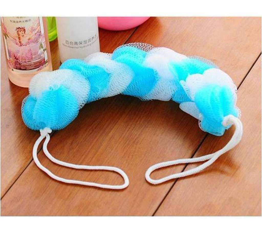 Elongated Loofah Tubs Mesh Shower