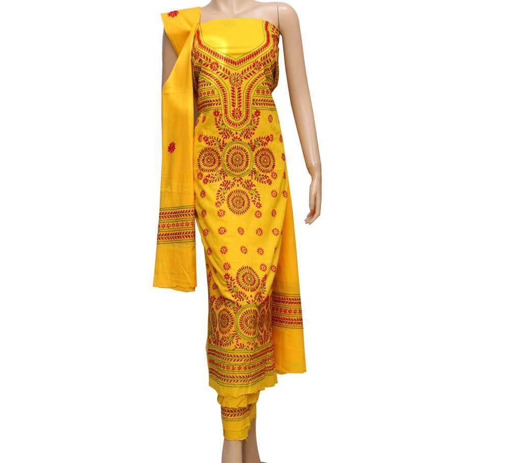 Handwork Cotton Three Piece