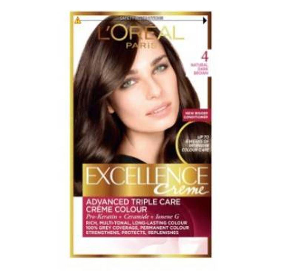 L'Oreal Paris 4 Natural Dark Brown Perfume - 72 ml - Belgium