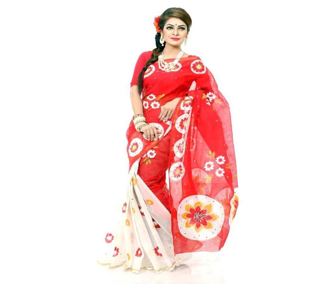 boishakhi hand block print sharee