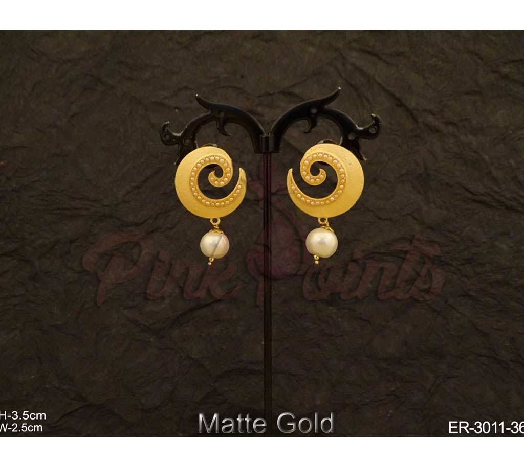 Spiral antique earrings (by Pink Point - ER-3011-36)