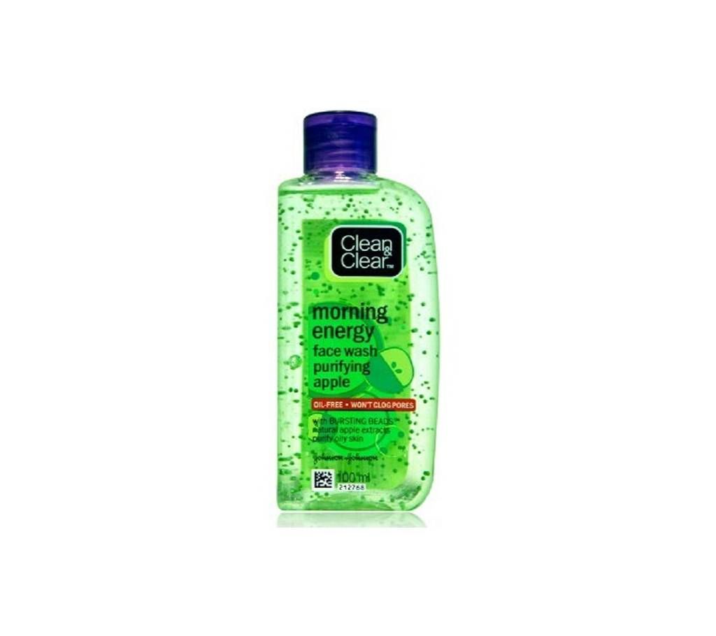 Clean & Clear Morning Energy Apple Facewash 100ml INDIA