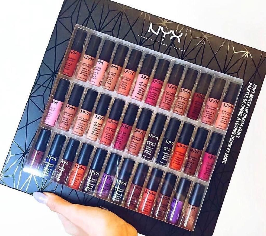 NYX Soft Matte Lip Cream Vault Set - 36 colors - NEW Limited Edition