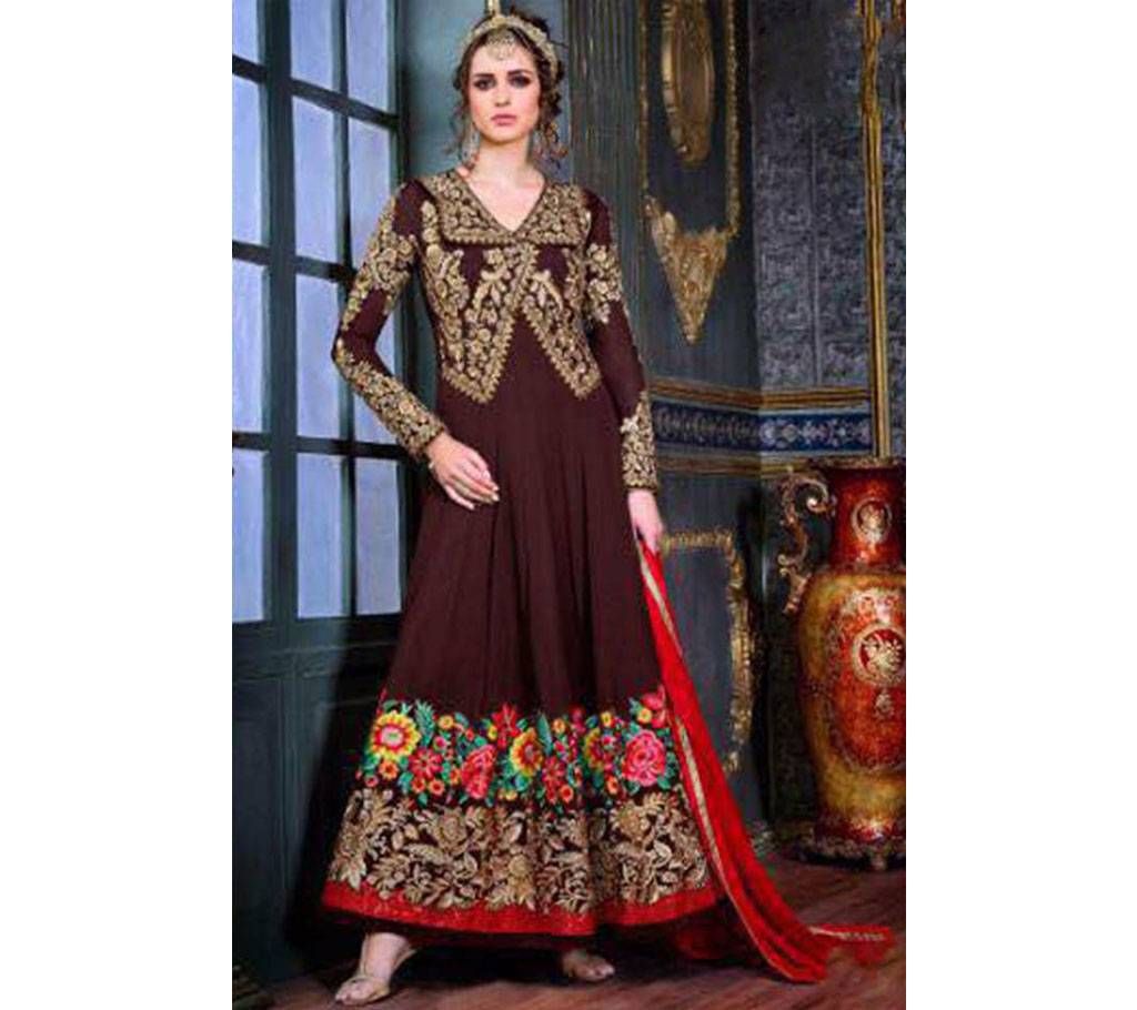 shahina un stitched Georgette salwar kameez 