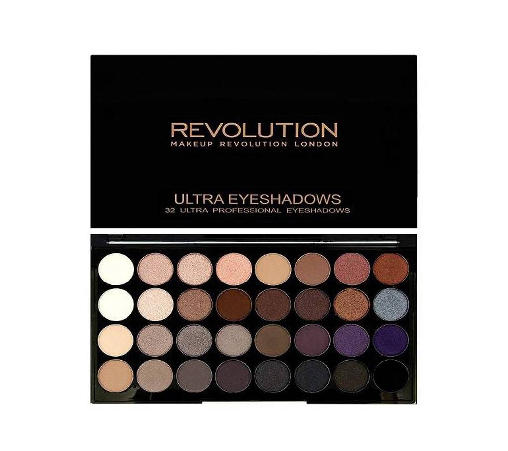 Revolution Ultra 32 Shade Eyeshadow Palette - UK