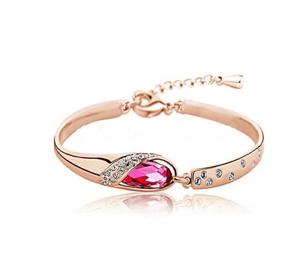 Golden Crystal Bracelet for Women
