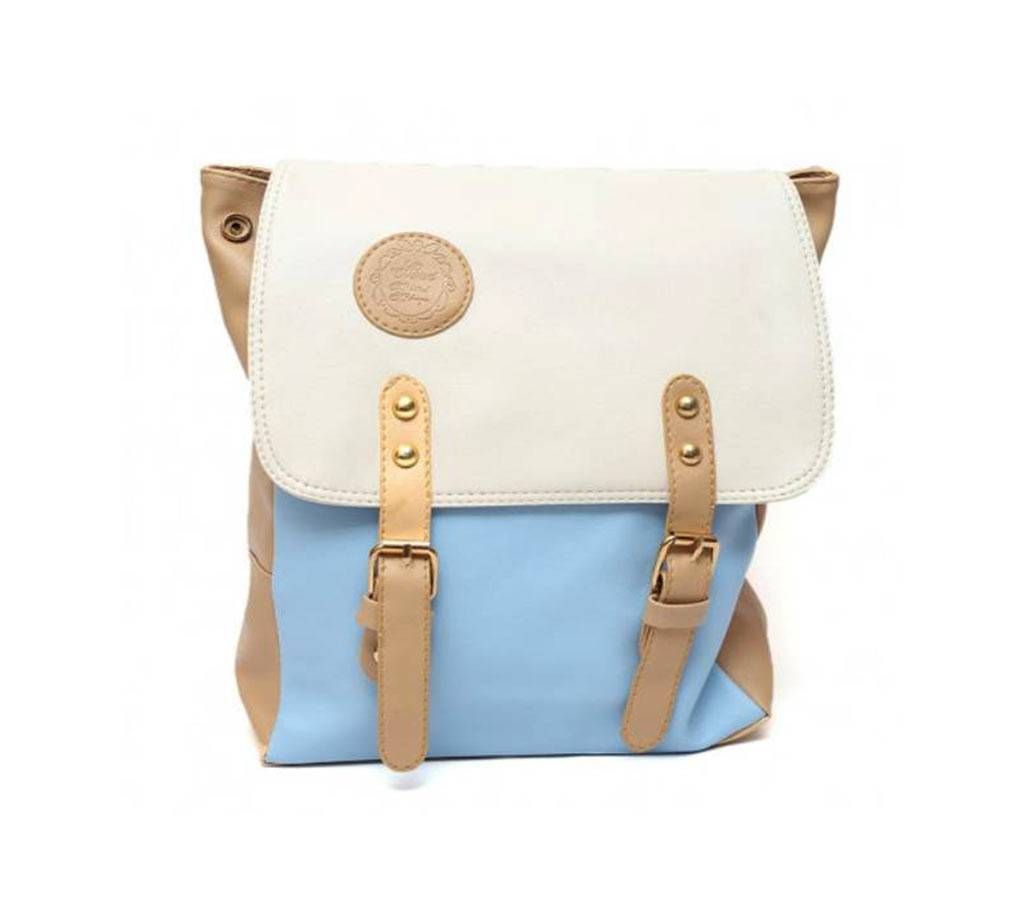 Korean Double Belt Backpack