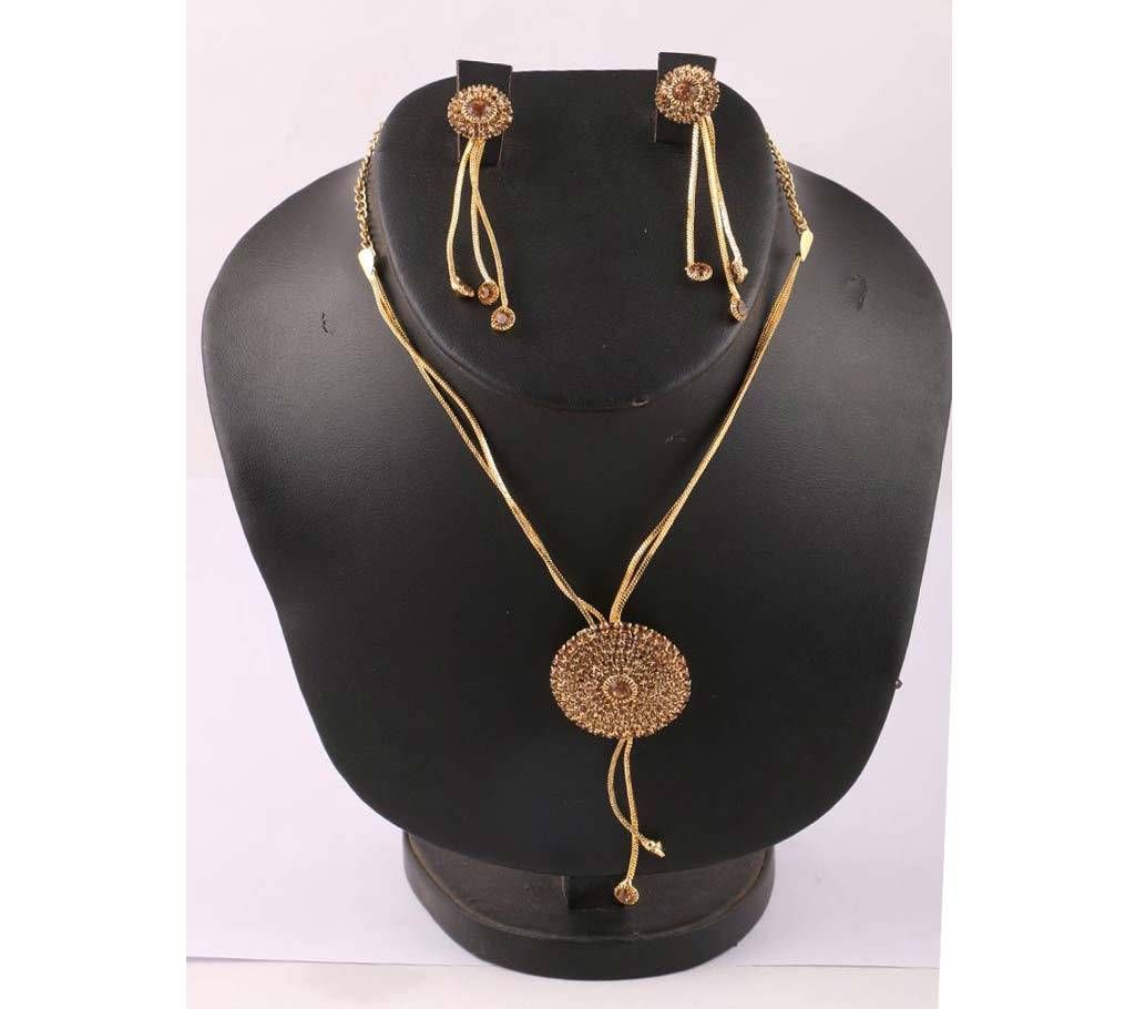 american diamond cut Necklace-812