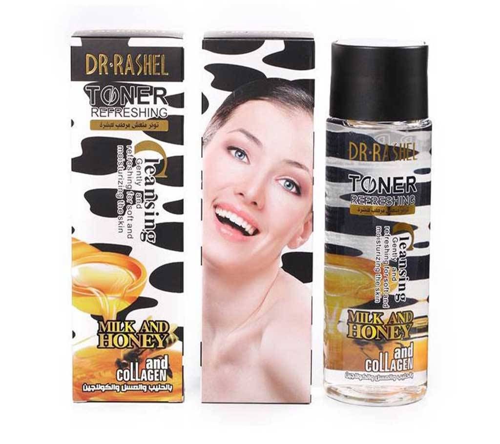 DR. RASHEL Face Toner Honey Milk Whitening Skin Toner 250ml Thailand