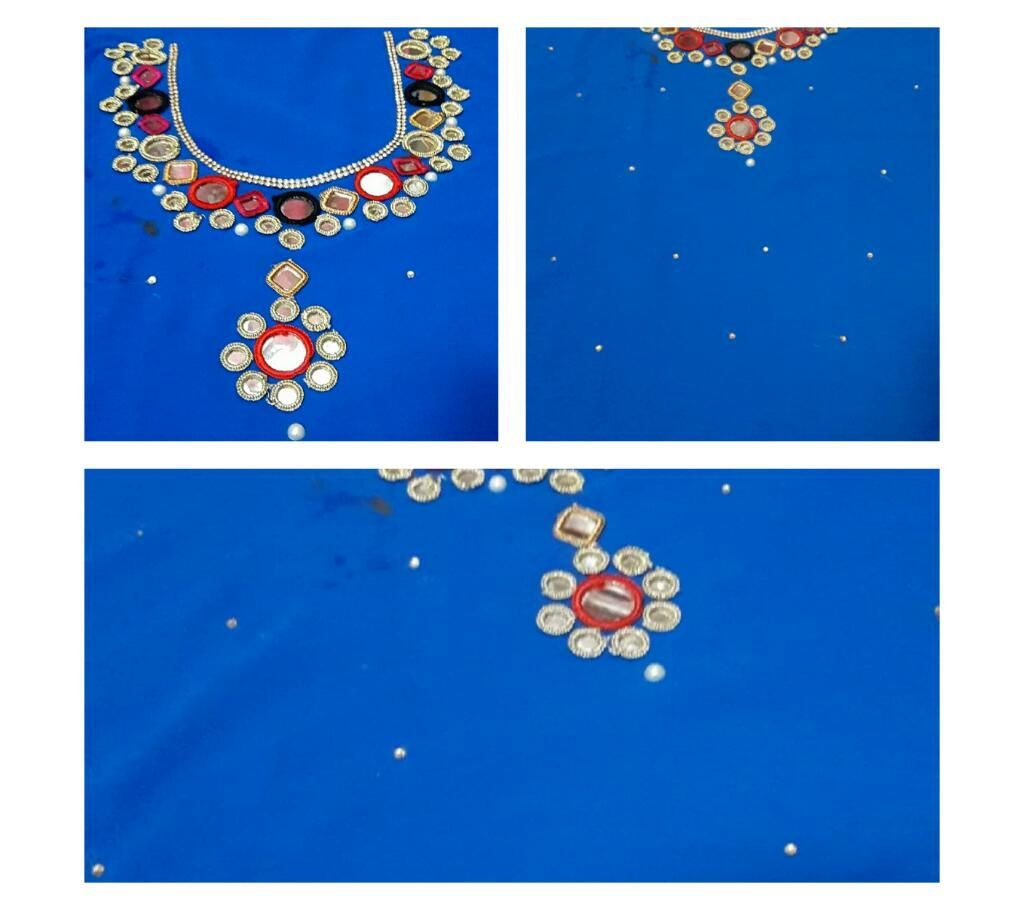 glass work dress
