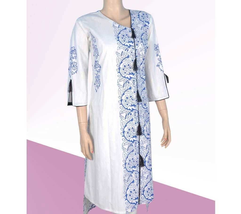 Block print kurti
