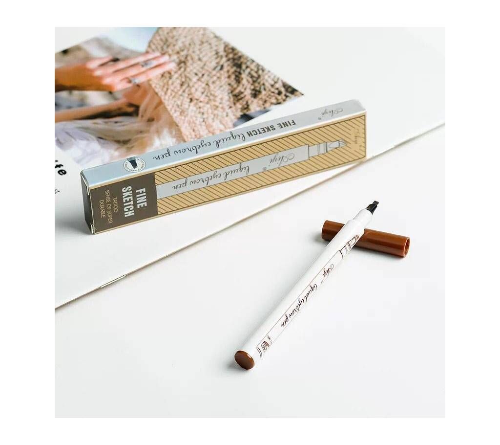 EyeBrow Tattoo Pen Liquid-Brown
