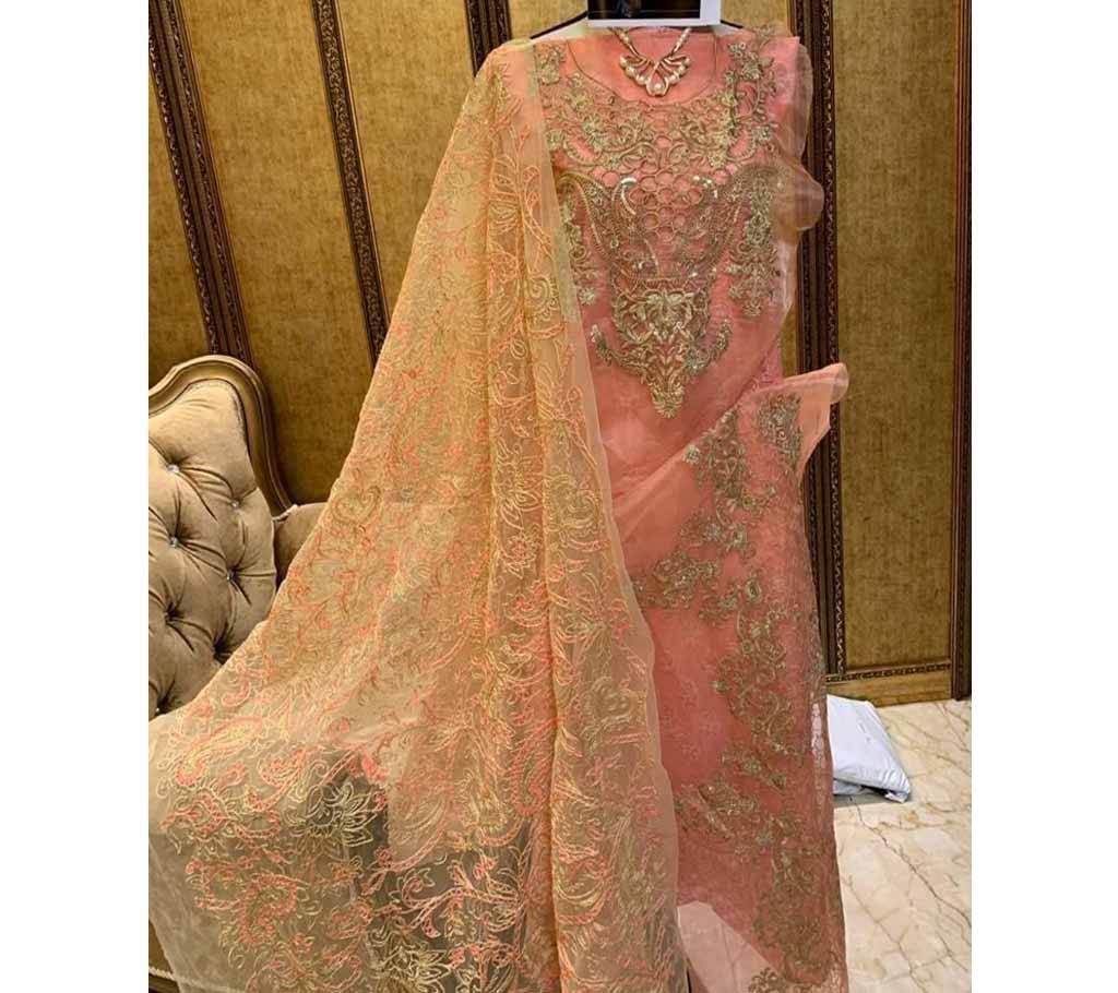 Rang Rasiya Unstitched Cotton Three Piece 