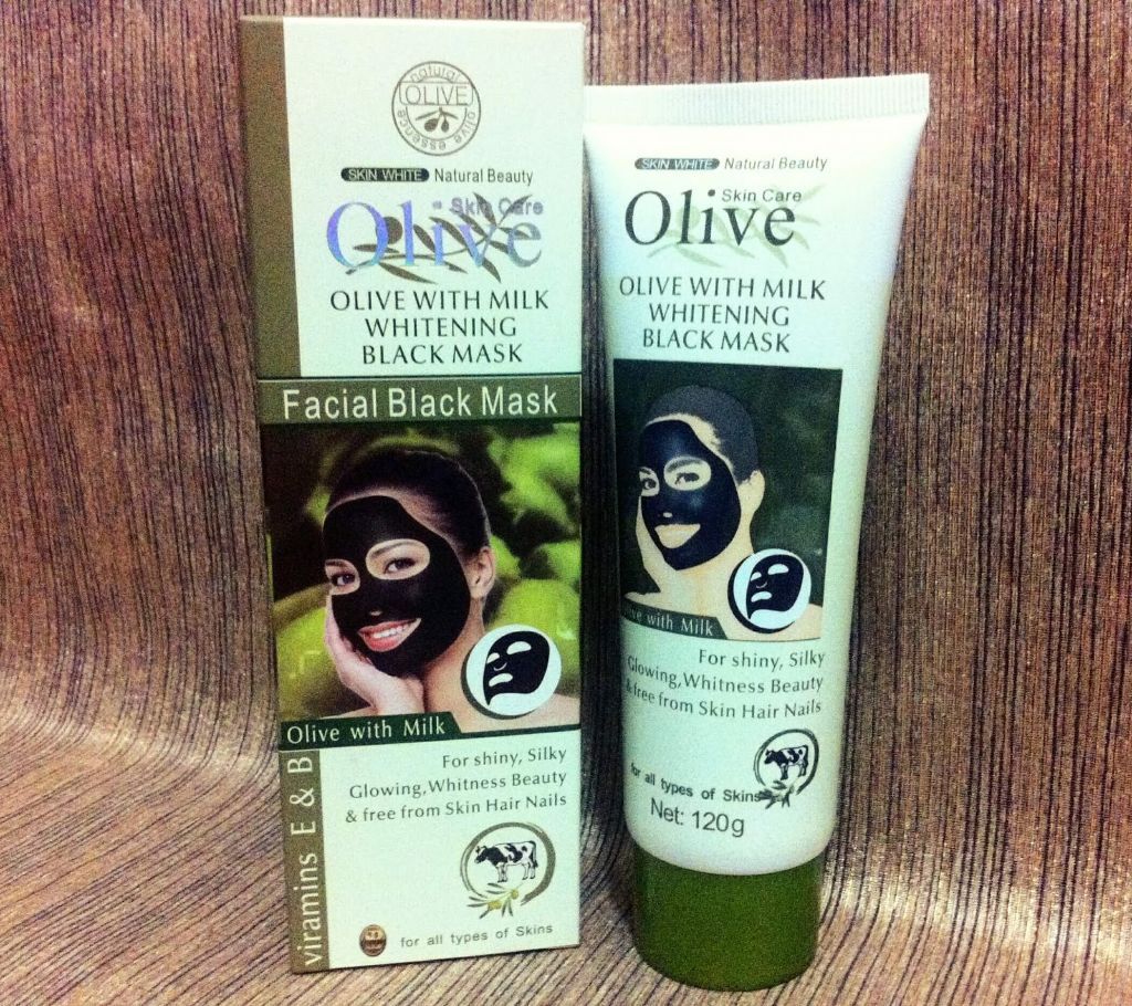 Olive With Milk Whitening Black Mask-120G-UK