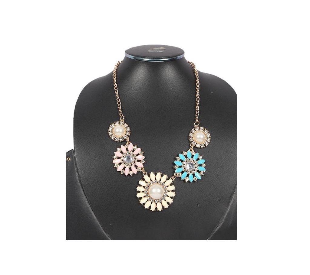 Golden Crystal Jewelry Set for Women