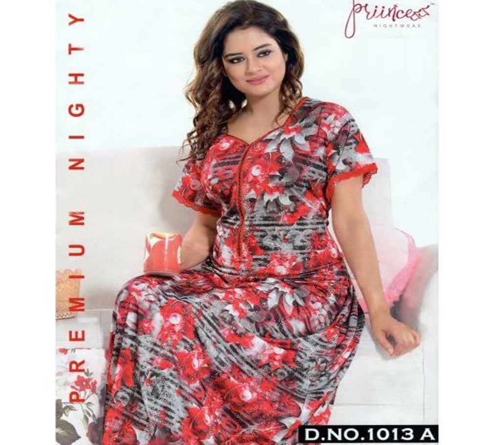 Fashionable One Part Night Dress-1013 A