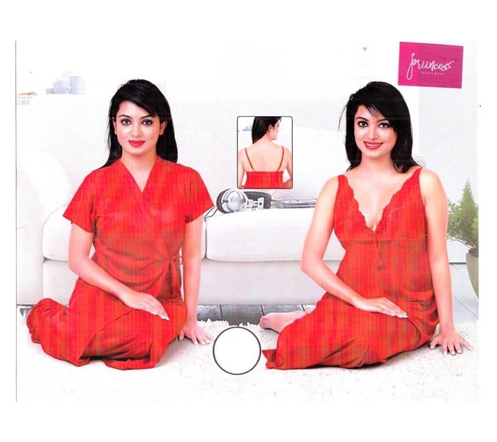 Nighty For Women-Red 