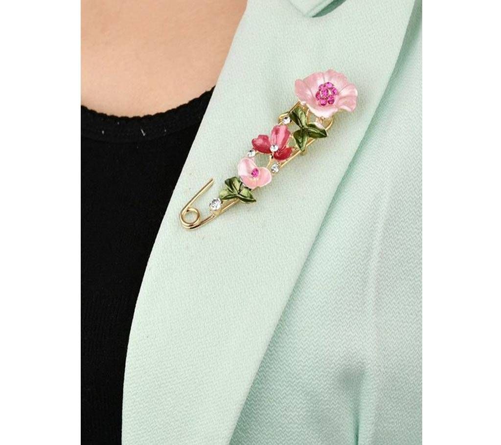 Tulip Brooch For Women 