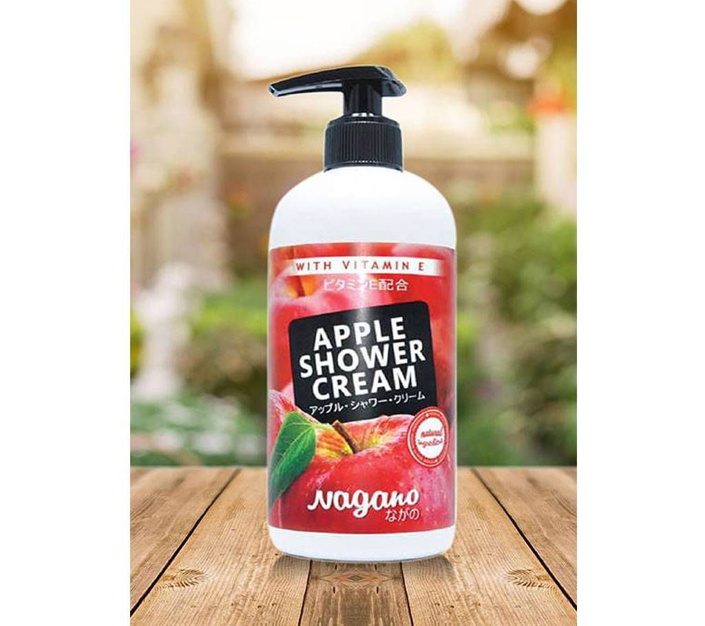 NAGANO APPLE SHOWER CREAM 250ML JAPAN
