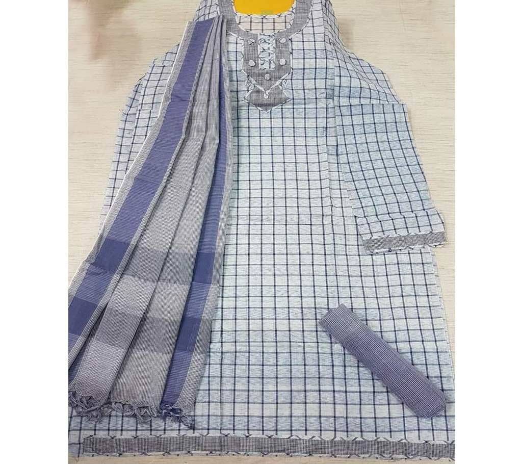 unstitched tant three piece