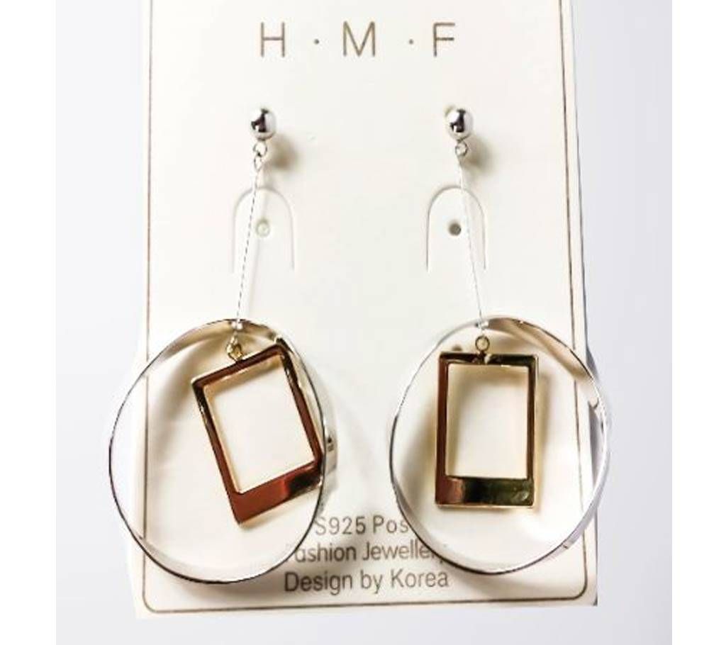 Silver Shining Earrings For Women