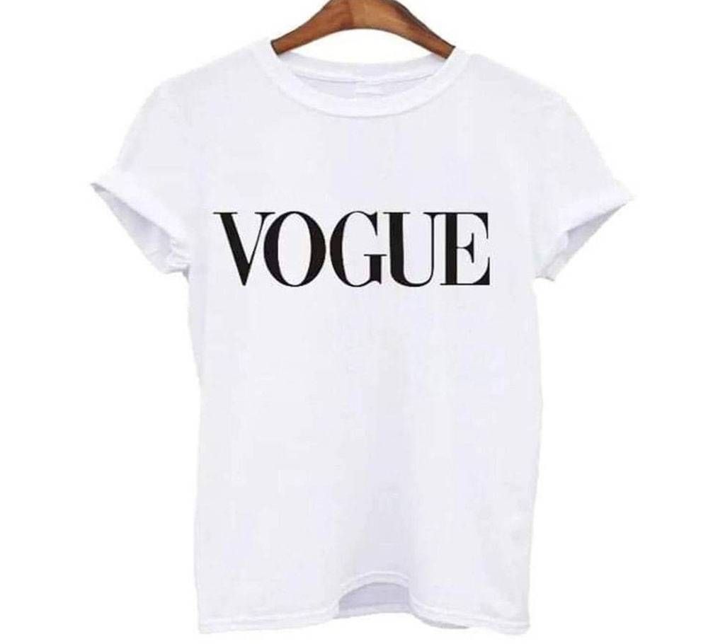 Half Sleeve Cotton T-Shirt For Men  - White (Copy)