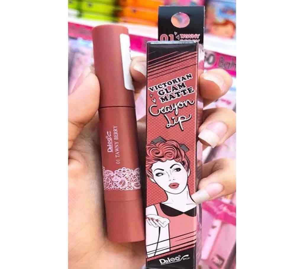 Daiso Victorian Glam Matte Crayon Lip 1pcs 23gm-Thailand 