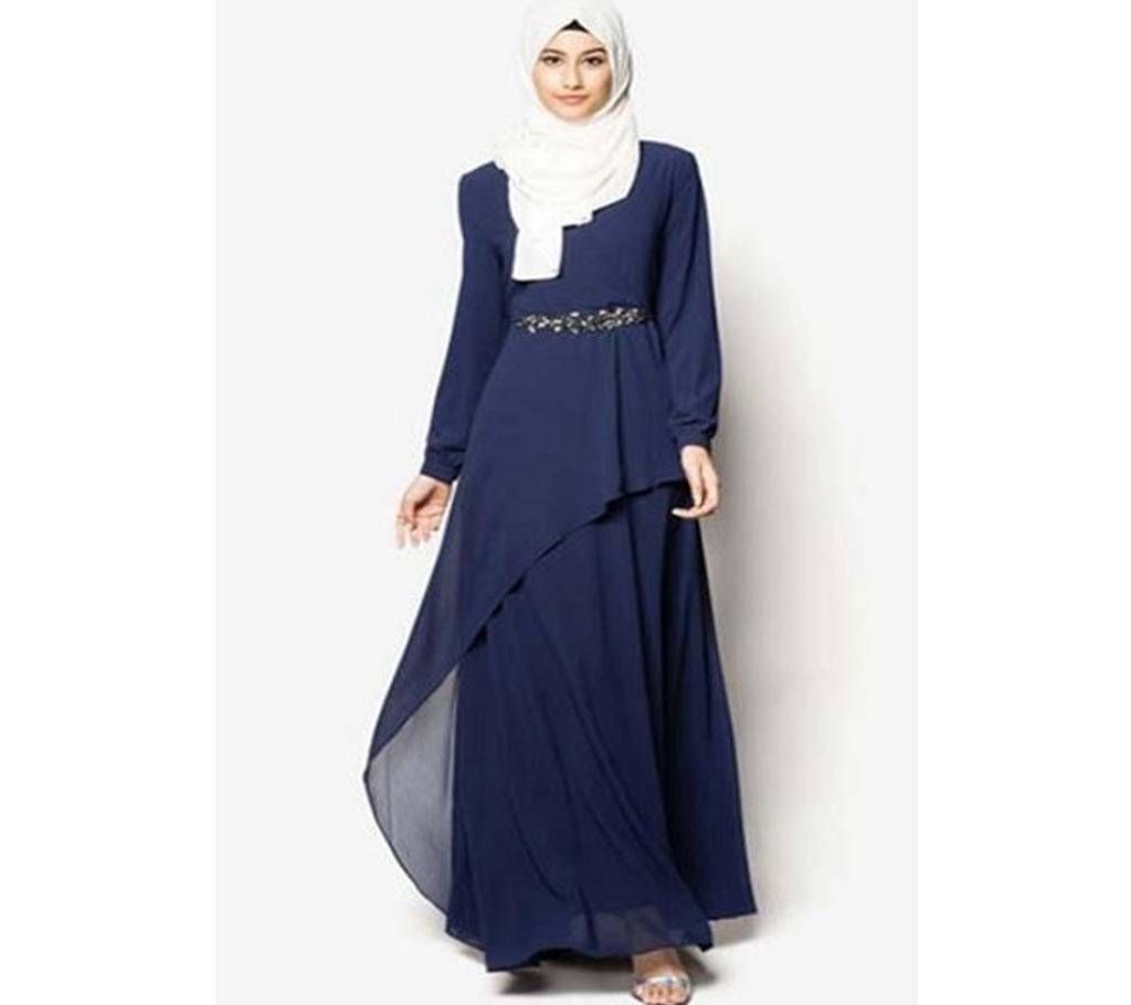 Thai Cotton Borka Blue
