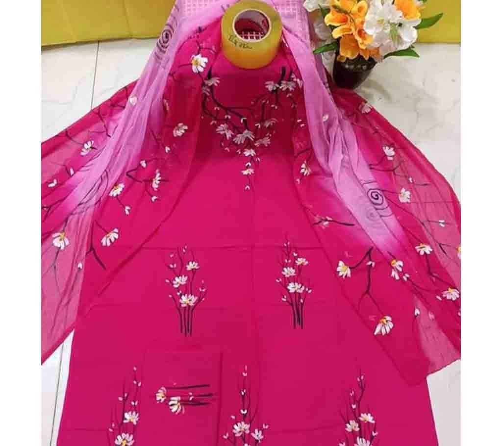LinenHand Print 2pcs for women -20