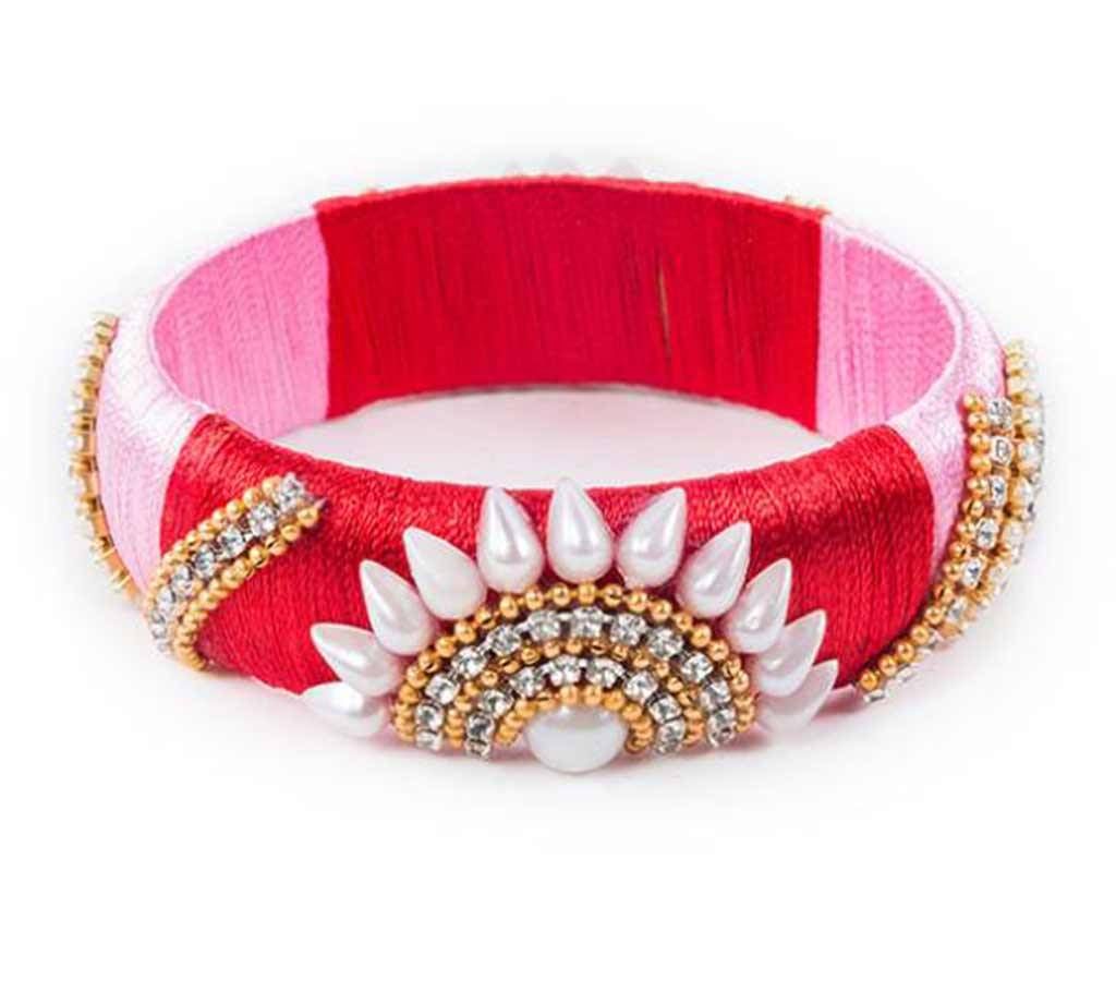 Multi Color Silk Thread Bangle