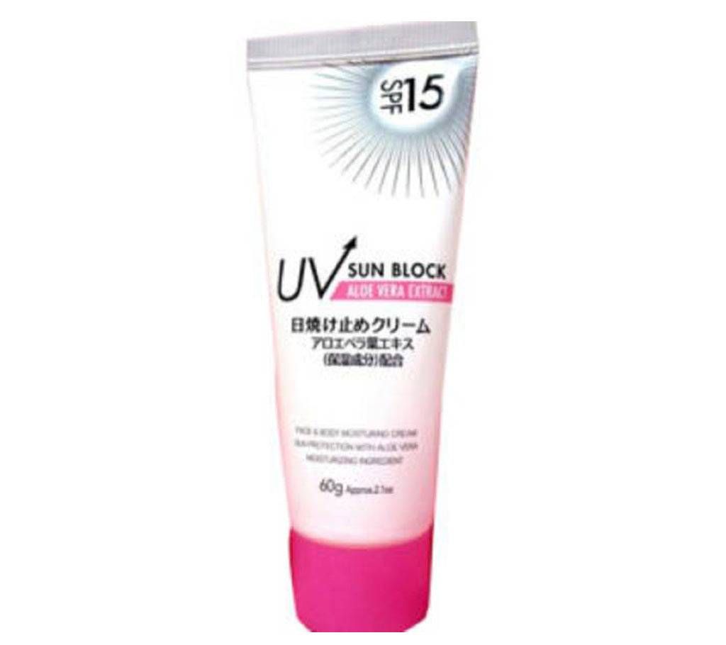Daiso Japan UV Sun Block Moisturizers - 60g