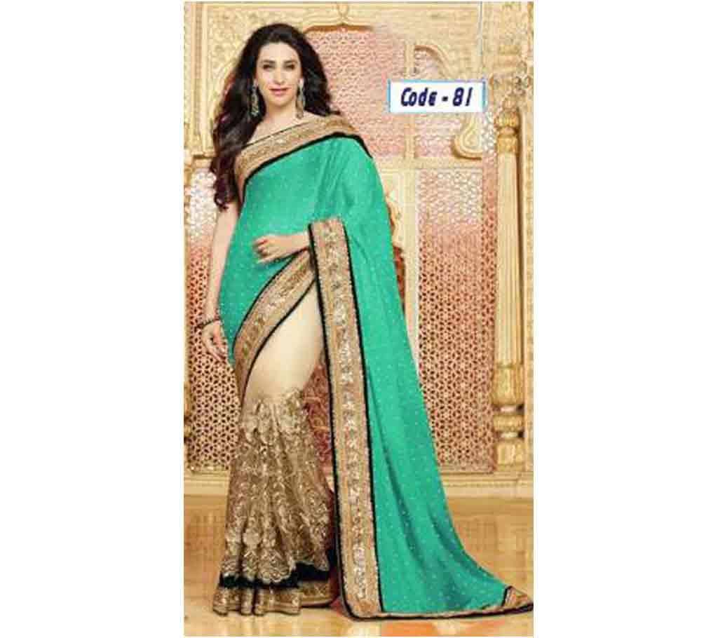 Exclusive designer gorgette sharee