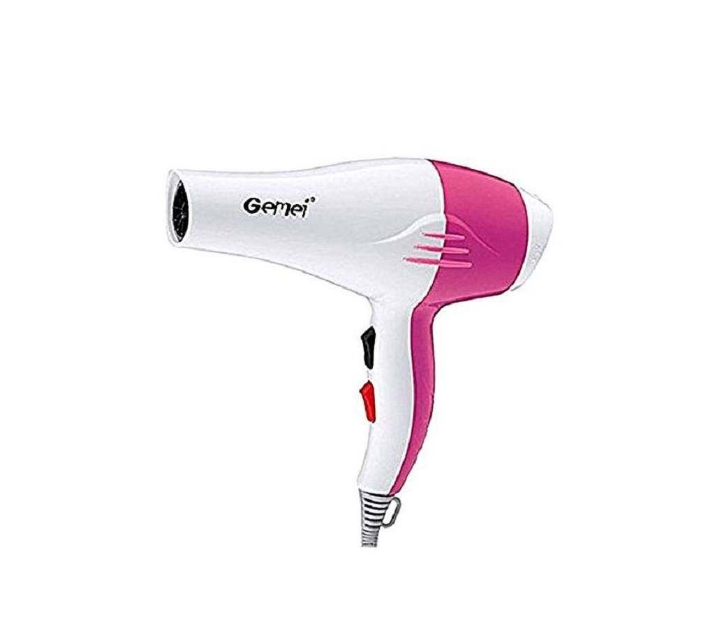 Gemei GM-1702 Hair Dryers - White and Purple