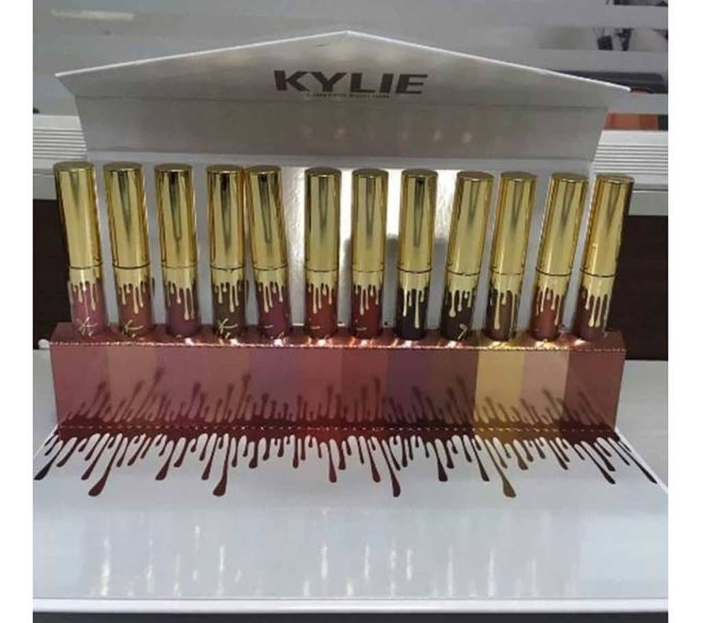 KYLIE LIMITED EDITION METAL MATTE LIPSTICK (12 pcs) UK