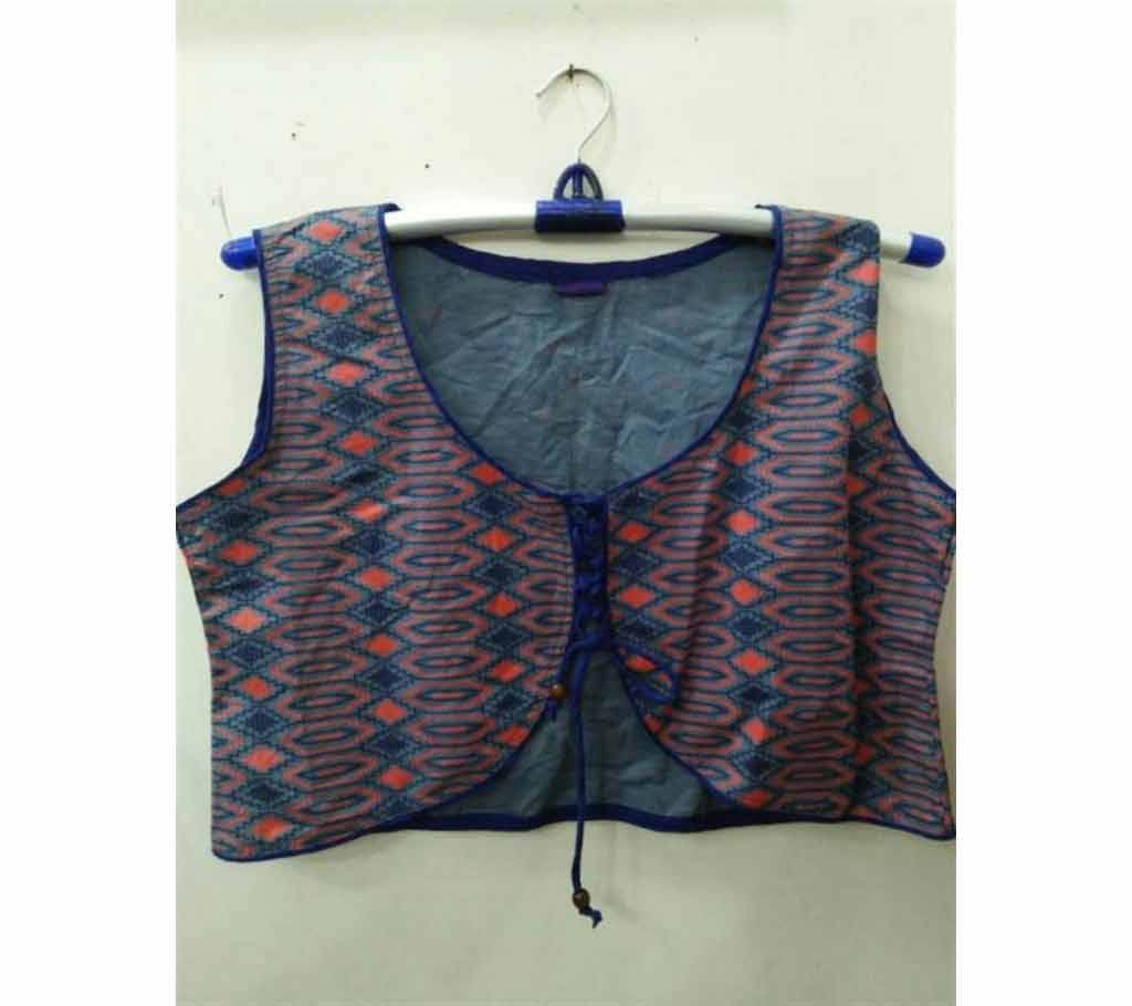 Block Printed Short Koti