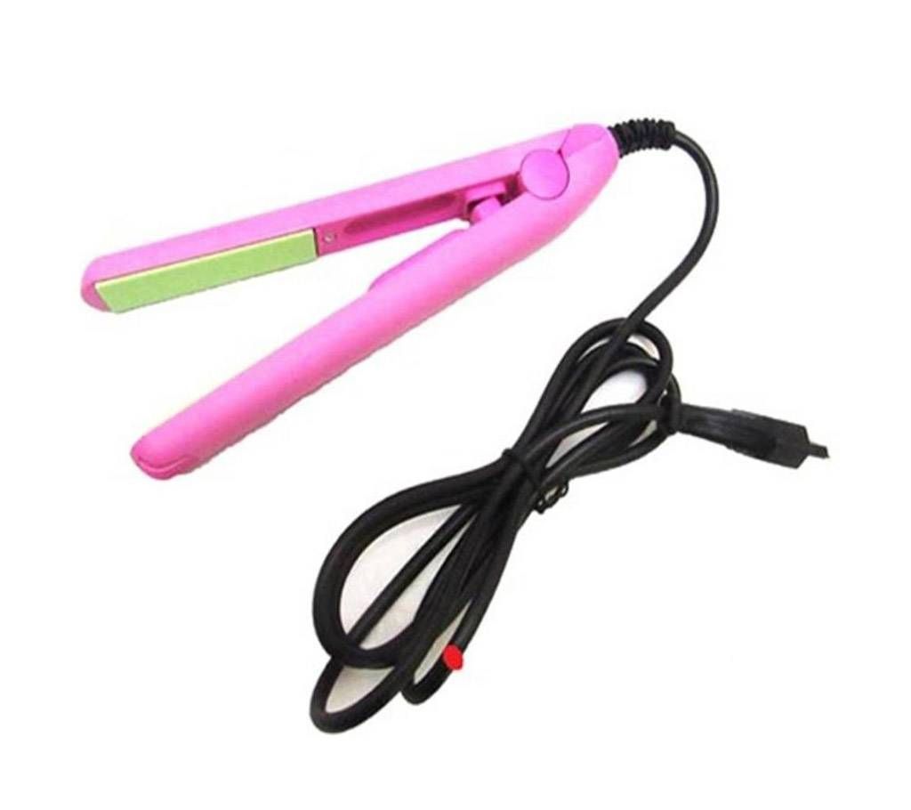Mini hair straightener