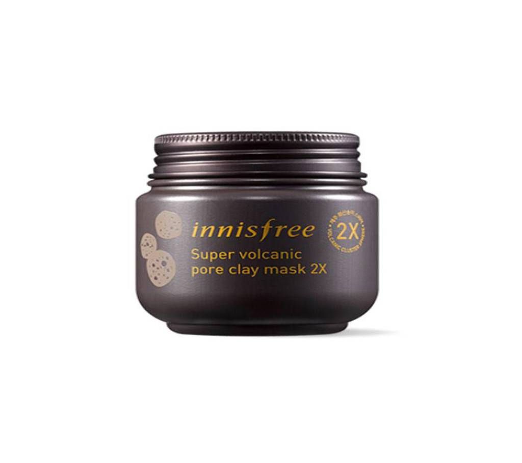 Innisfree Super Volcanic Pore Clay Mask 2X (Korea) - 100 ml