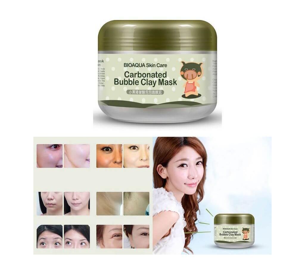 carbonated bubble clay mask