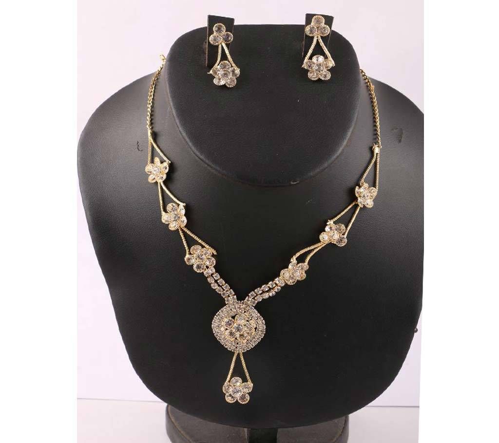 american diamond cut Necklace-813