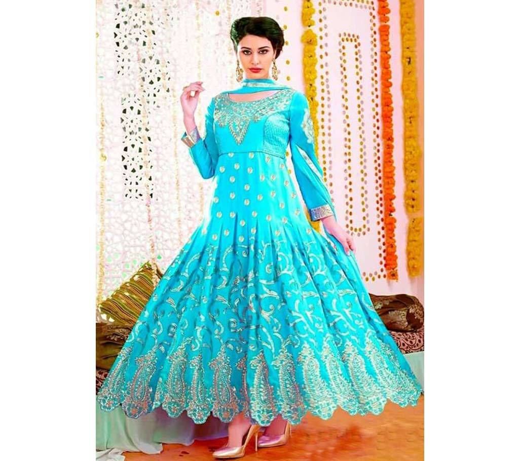 Georgette Unstitched AnarKali For Women Copy