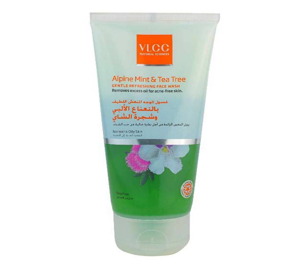 VLCC Alpine Mint And Tea Tree Gentle Refreshing Face Wash 150ml India