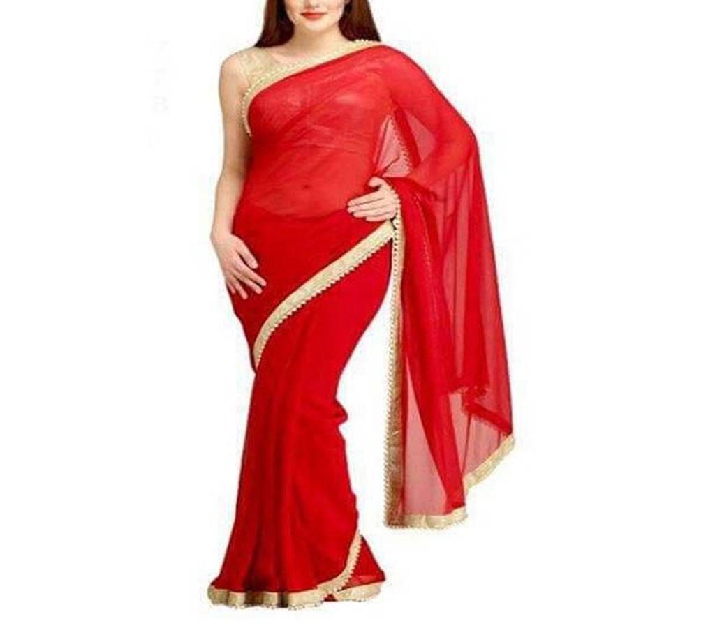 Indian weightless Georgette Saree For women