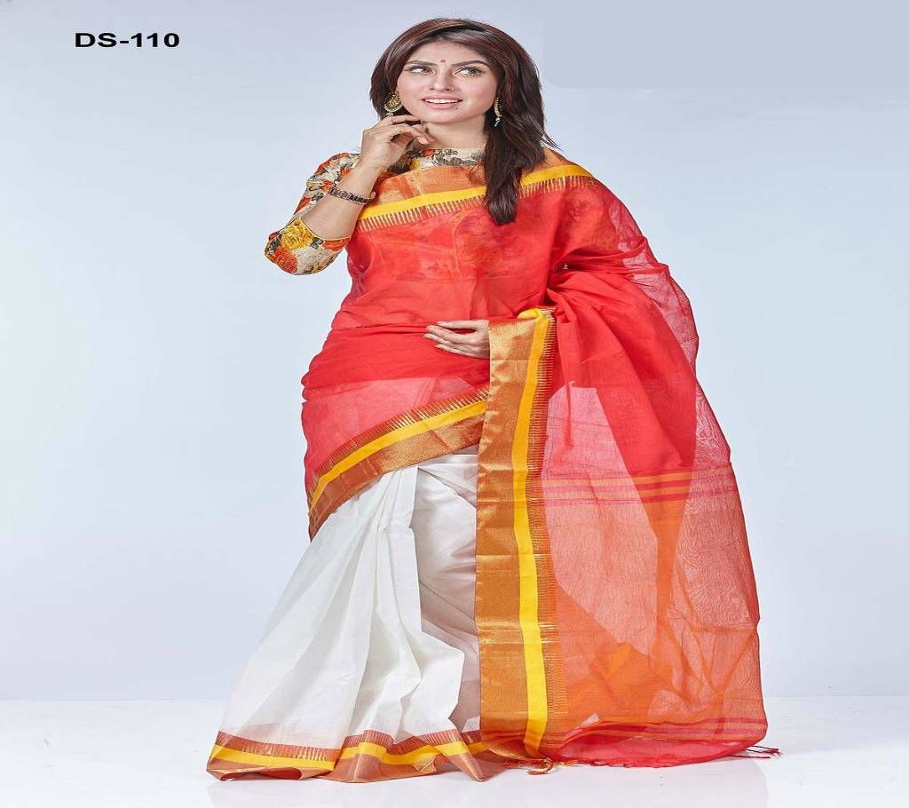 Dhanshiri Tat Cotton Sharee