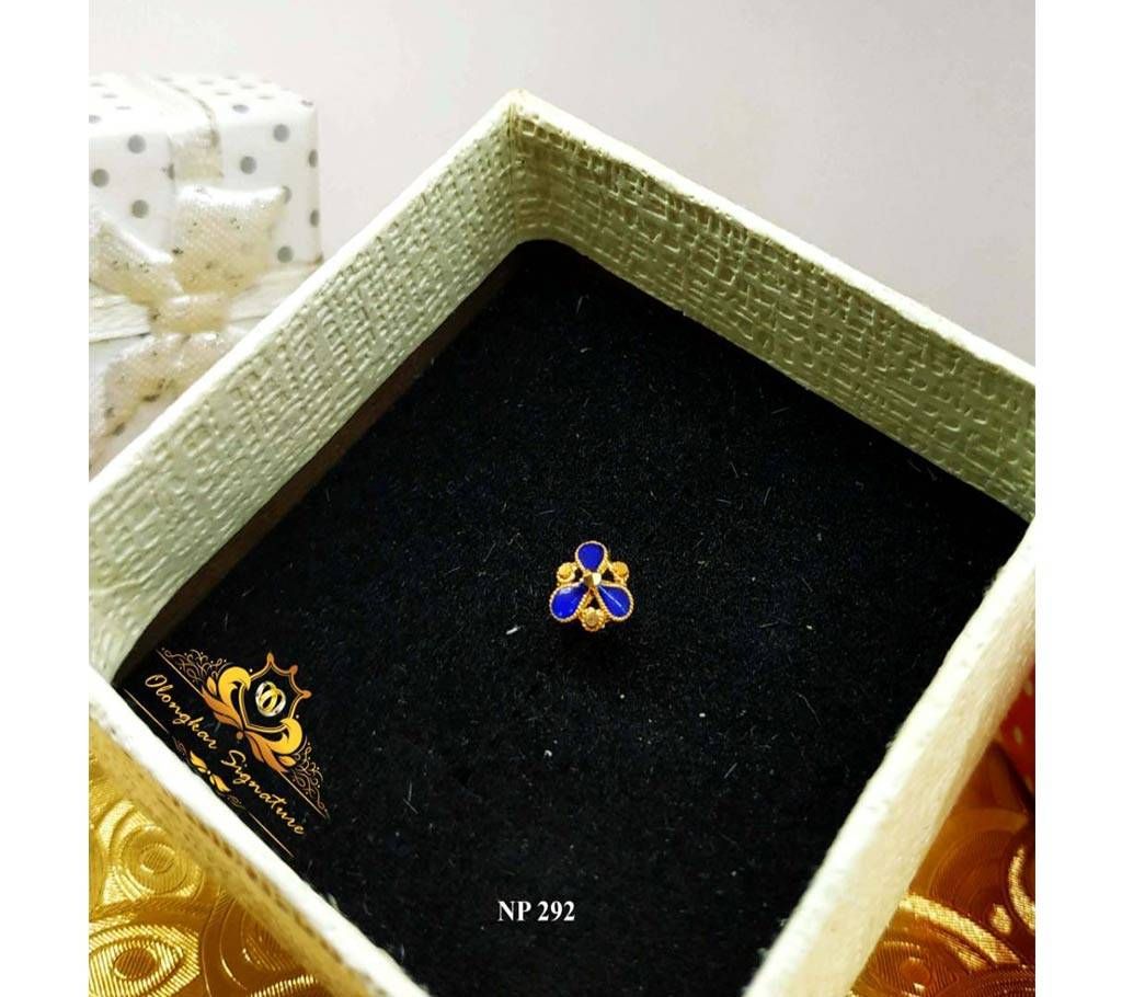 18K Mina Gold Nose pin