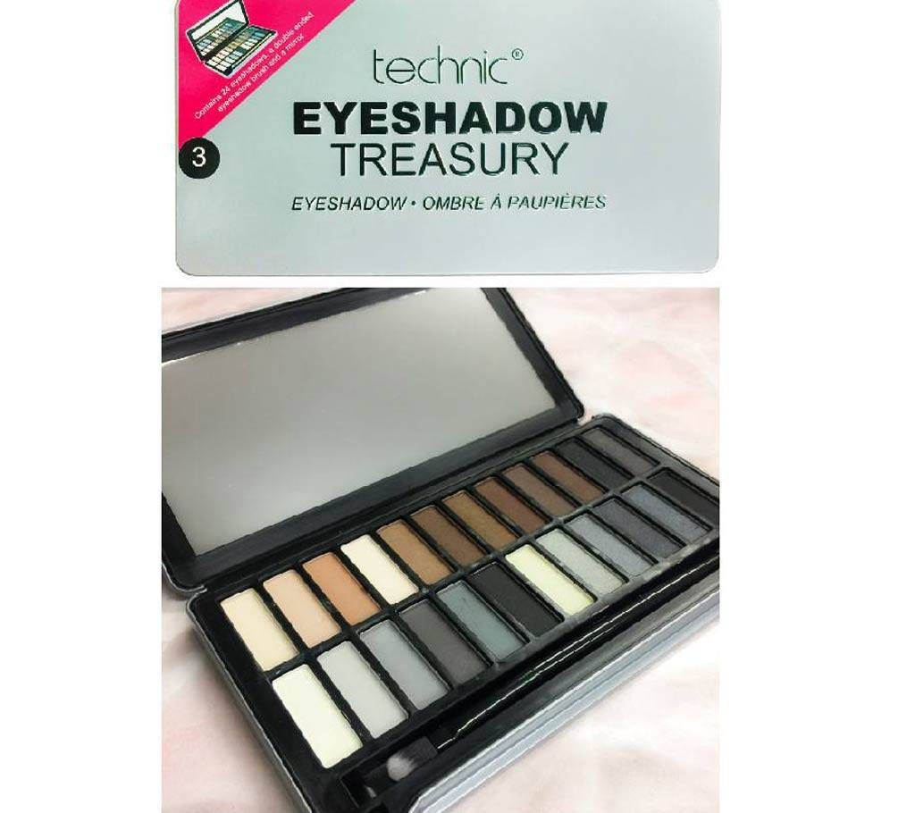 Technic Treasury 3 Eyeshadow palette- UK
