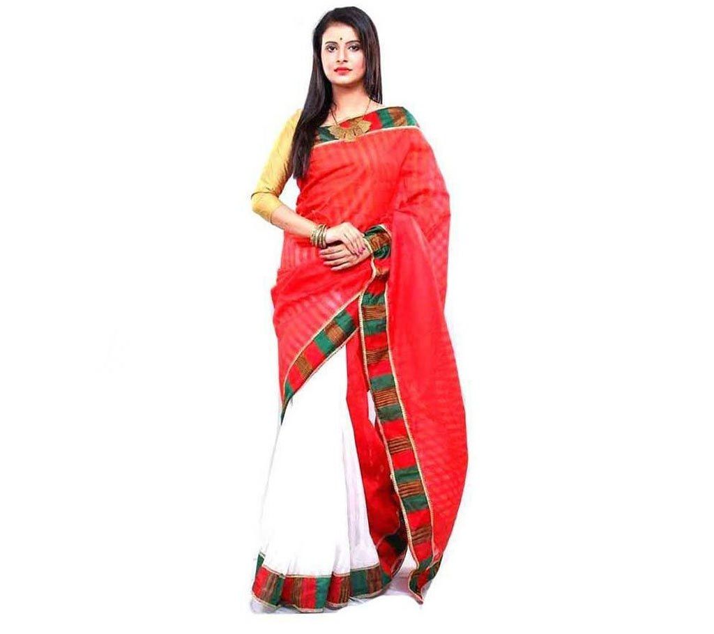 Pure cotton taant sharee