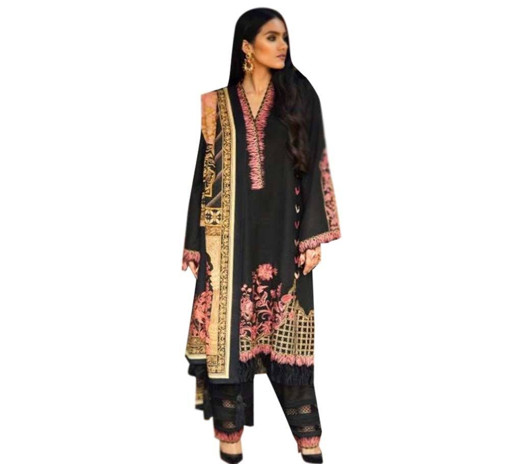 Deepsy Elan Silk Vol-2 Salwar Suits 400-902 Black with Multi Color(code-770)