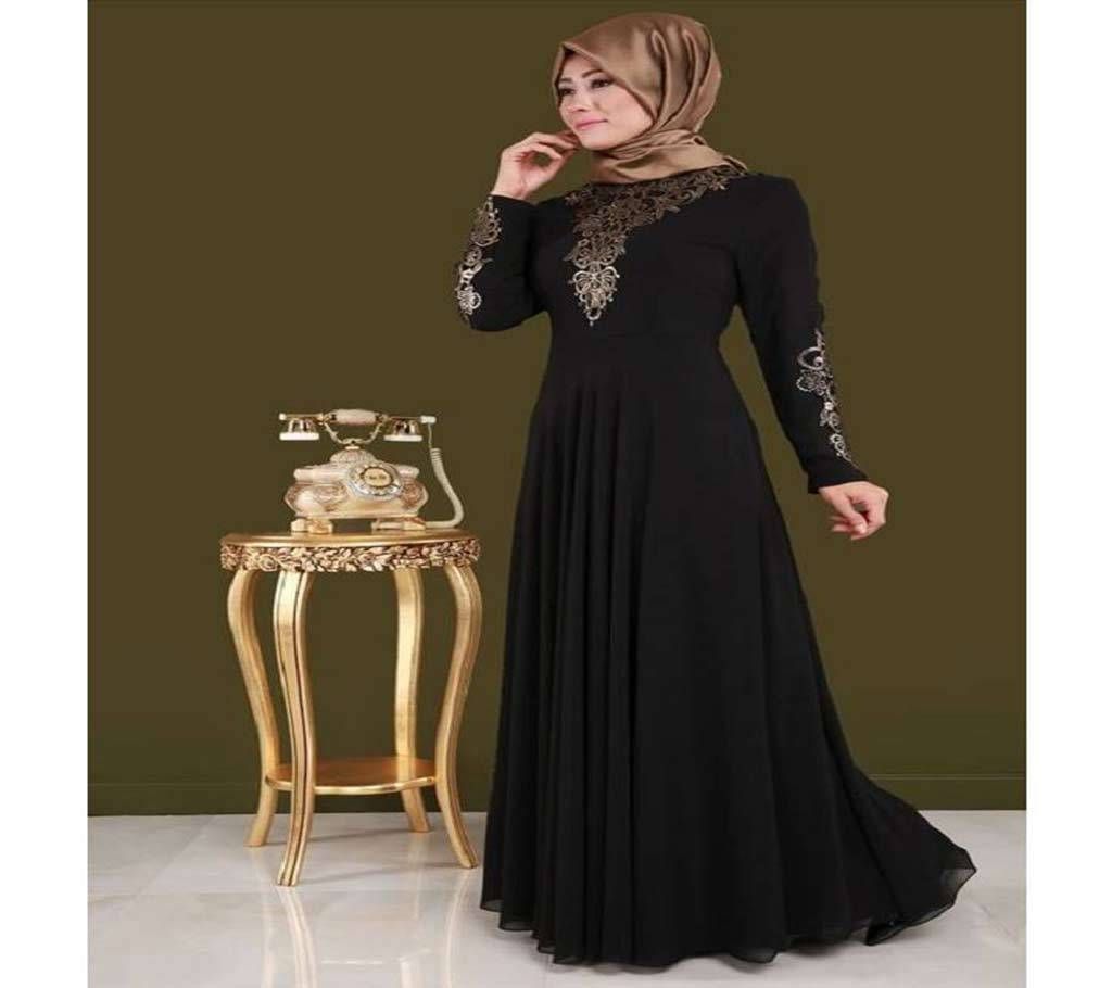 Black BMW/Georgette Borka For Women